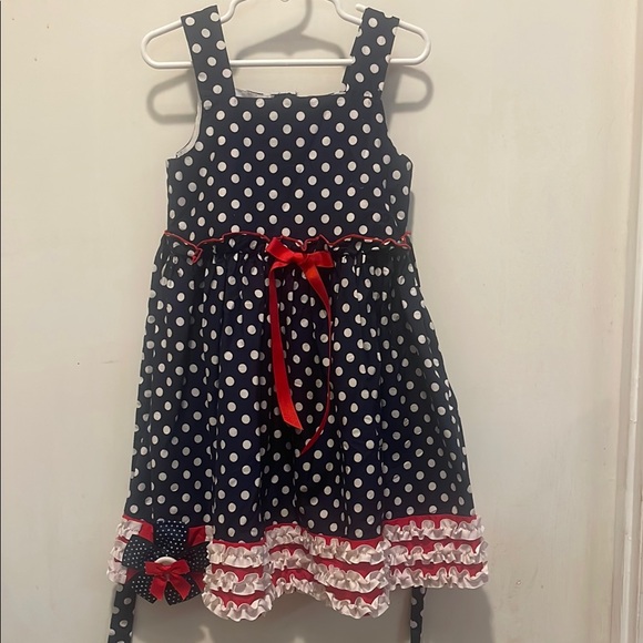 Bonnie Jean polka dot dress - Picture 1 of 7